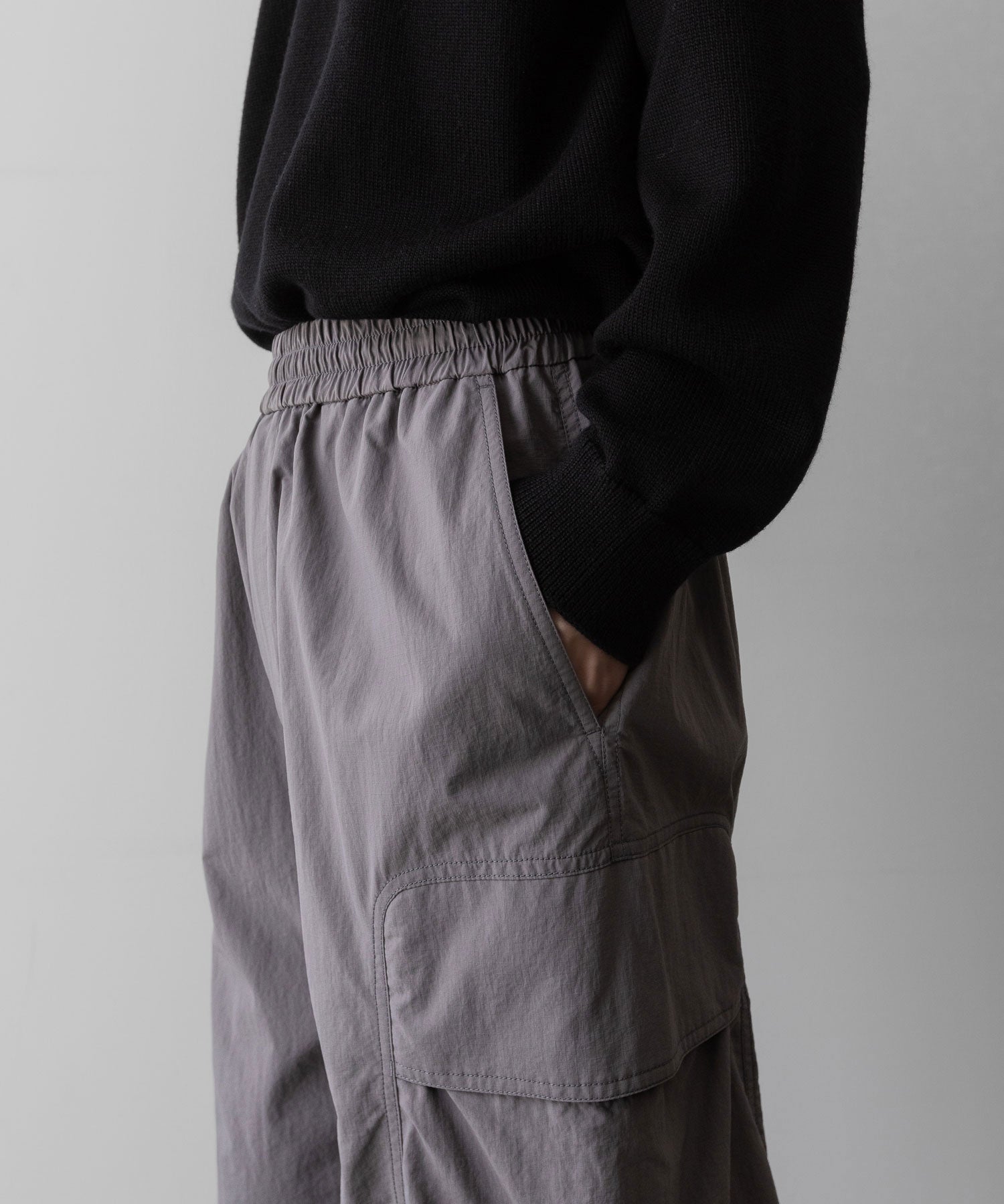 【NEITHERS】ネイダース ネイダスのUNDERCOVER COACH PANTS - PURPLE GREY 公式通販サイトsession福岡セレクトショップ