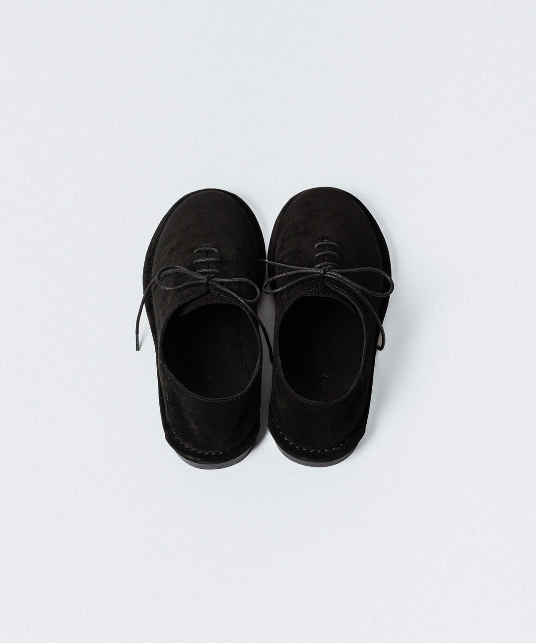 ATTACHMENT アタッチメントのCOW LEATHER SUEDE BABOUCHE - BLACKの公式通販サイトsession福岡セレクトショップ
