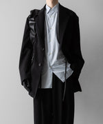 画像をギャラリービューアに読み込む, ssstein(シュタイン)のOVERSIZED REGULAR COLLAR SHIRT - OFF BLUEの公式通販サイトsession福岡セレクトショップ
