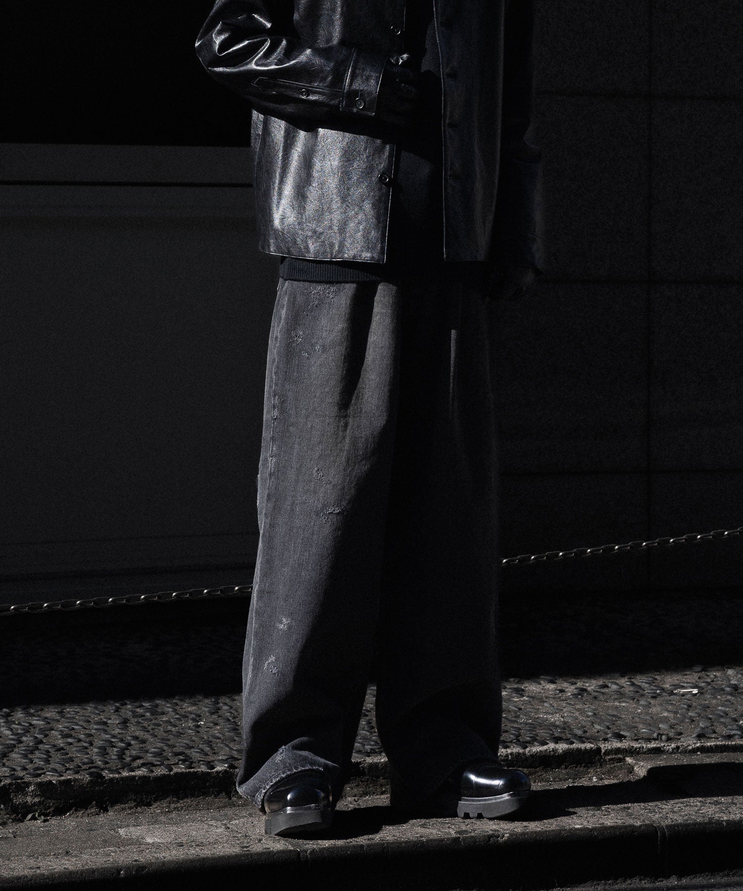 ssstein(シュタイン)のBAGGY DENIM JEANS - BLACKの公式通販サイトsession福岡セレクトショップ