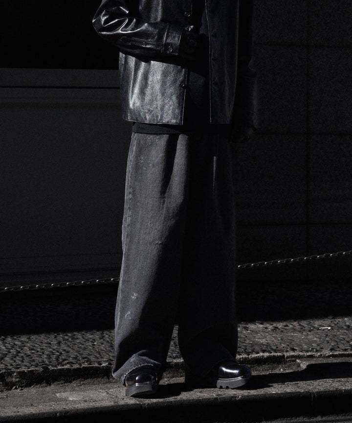 ssstein(シュタイン)のBAGGY DENIM JEANS - BLACKの公式通販サイトsession福岡セレクトショップ