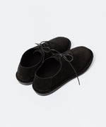 画像をギャラリービューアに読み込む, ATTACHMENT アタッチメントのCOW LEATHER SUEDE BABOUCHE - BLACKの公式通販サイトsession福岡セレクトショップ
