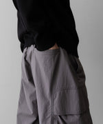 画像をギャラリービューアに読み込む, 【NEITHERS】ネイダース ネイダスのUNDERCOVER COACH PANTS - PURPLE GREY 公式通販サイトsession福岡セレクトショップ
