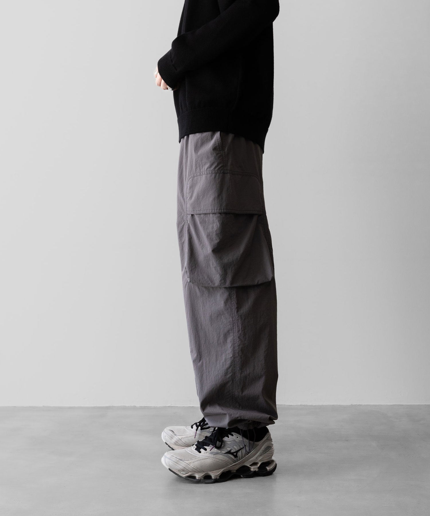 【NEITHERS】ネイダース ネイダスのUNDERCOVER COACH PANTS - PURPLE GREY 公式通販サイトsession福岡セレクトショップ