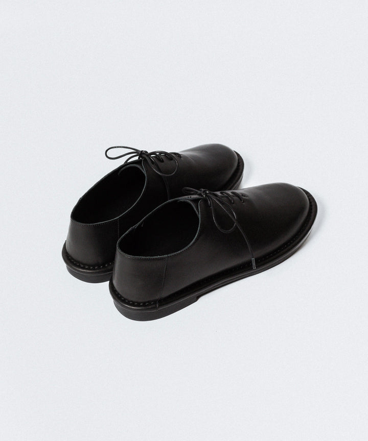 ATTACHMENT アタッチメントのCOW LEATHER BABOUCHE - BLACKの公式通販サイトsession福岡セレクトショップ