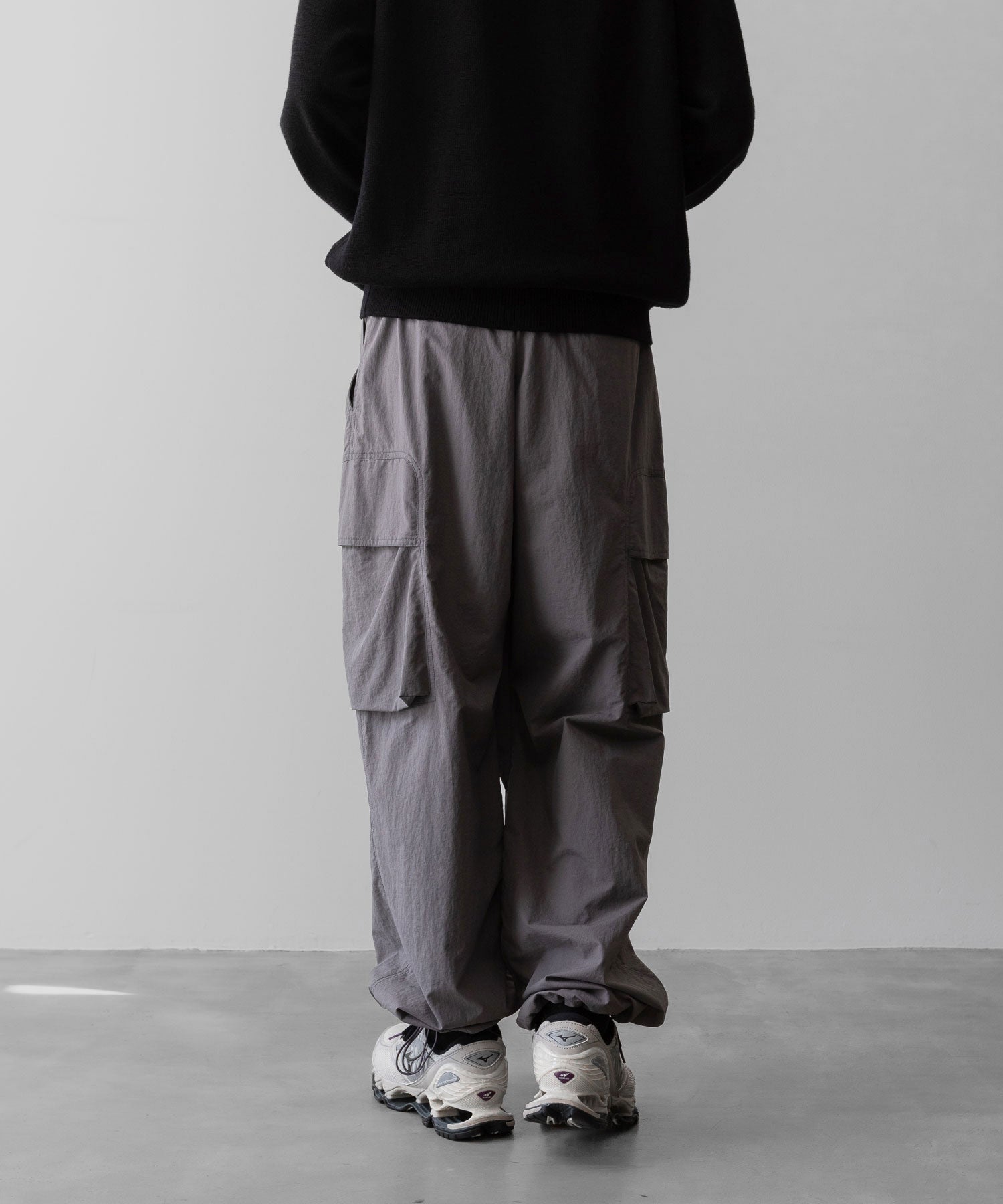 【NEITHERS】ネイダース ネイダスのUNDERCOVER COACH PANTS - PURPLE GREY 公式通販サイトsession福岡セレクトショップ