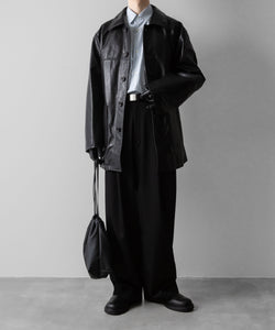 ssstein(シュタイン)のTWIST SEAM WIDE EASY TROUSERS - BLACKの公式通販サイトsession福岡セレクトショップ