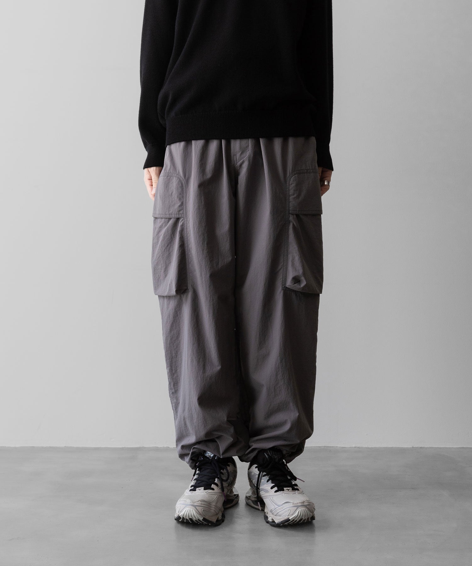 【NEITHERS】ネイダース ネイダスのUNDERCOVER COACH PANTS - PURPLE GREY 公式通販サイトsession福岡セレクトショップ