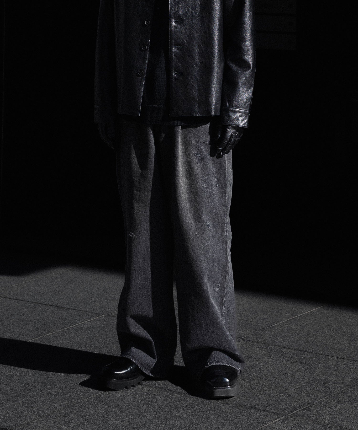 ssstein(シュタイン)のBAGGY DENIM JEANS - BLACKの公式通販サイトsession福岡セレクトショップ