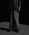 【ssstein】BAGGY DENIM JEANS - BLACK