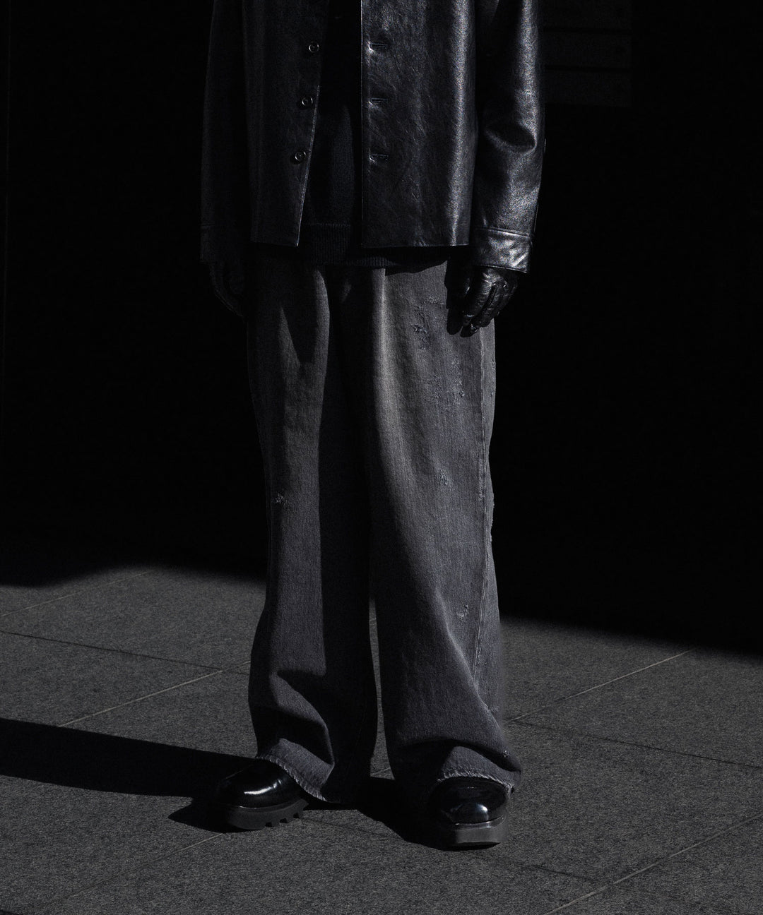 ssstein(シュタイン)のBAGGY DENIM JEANS - BLACKの公式通販サイトsession福岡セレクトショップ