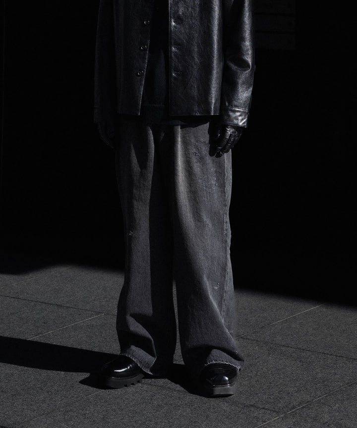 ssstein(シュタイン)のBAGGY DENIM JEANS - BLACKの公式通販サイトsession福岡セレクトショップ