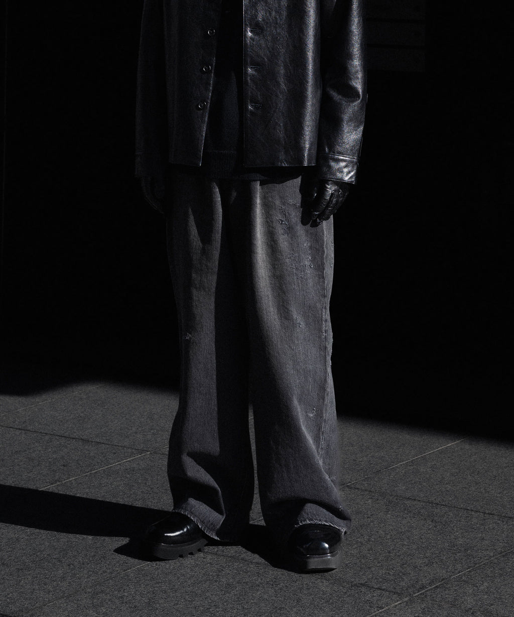 ssstein(シュタイン)のBAGGY DENIM JEANS - BLACKの公式通販サイトsession福岡セレクトショップ