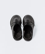 画像をギャラリービューアに読み込む, ATTACHMENT アタッチメントのCOW LEATHER BABOUCHE - BLACKの公式通販サイトsession福岡セレクトショップ
