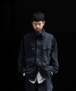 画像をギャラリービューアに読み込む, KANEMASA PHIL.-カネマサフィルの36G ECONYL SOLID TECH BLOUSONのBLACK公式通販サイトsession福岡セレクトショップ
