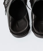 画像をギャラリービューアに読み込む, ATTACHMENT アタッチメントのCOW LEATHER BABOUCHE - BLACKの公式通販サイトsession福岡セレクトショップ
