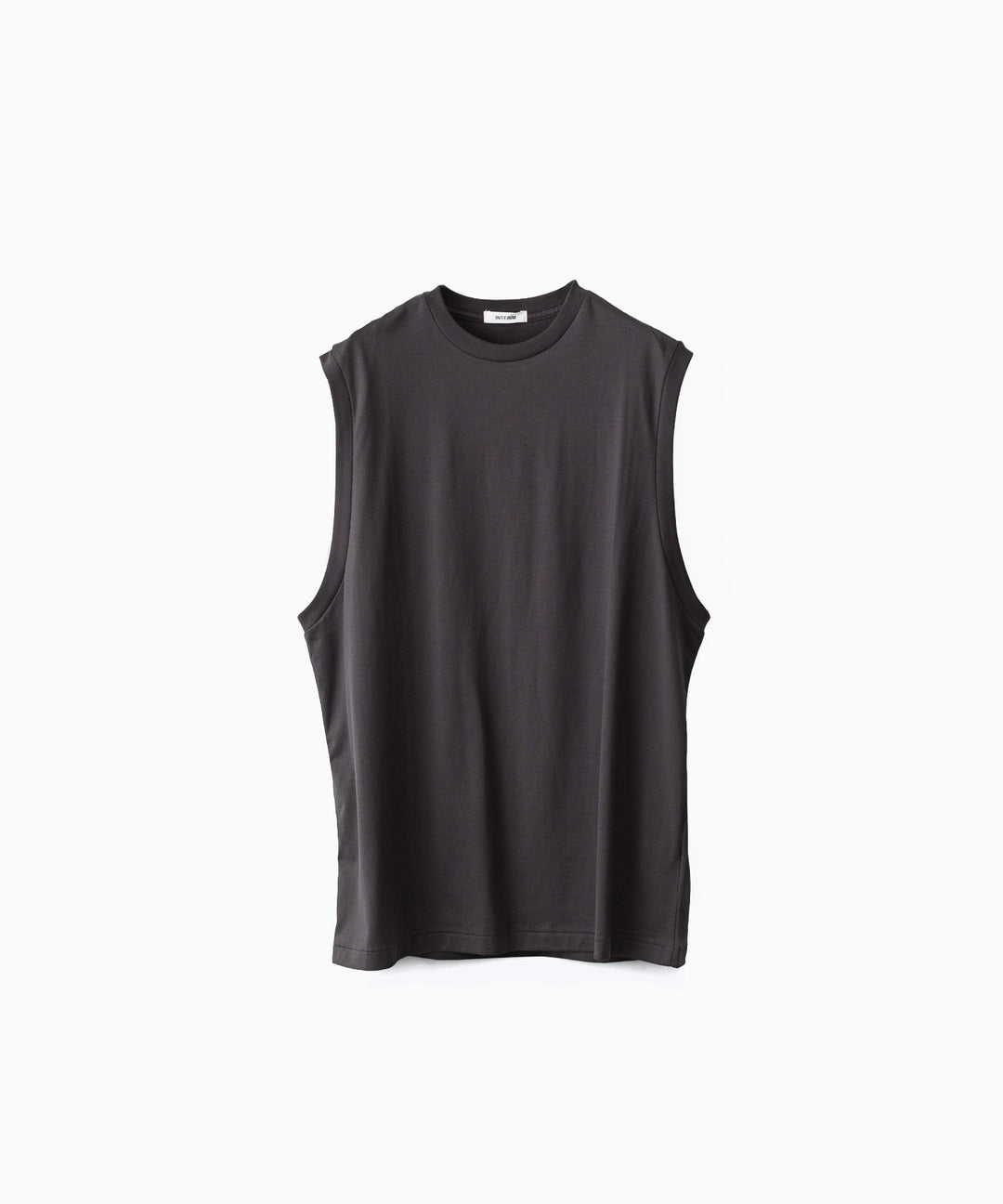 INTÉRIM インテリムのHIGH GAUGE SUVIN JERSEY N/S TEEのSMOKE BLACK 公式通販サイトsession福岡セレクトショップ