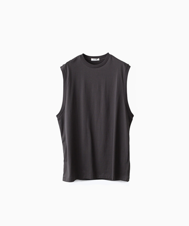 INTÉRIM インテリムのHIGH GAUGE SUVIN JERSEY N/S TEEのSMOKE BLACK 公式通販サイトsession福岡セレクトショップ