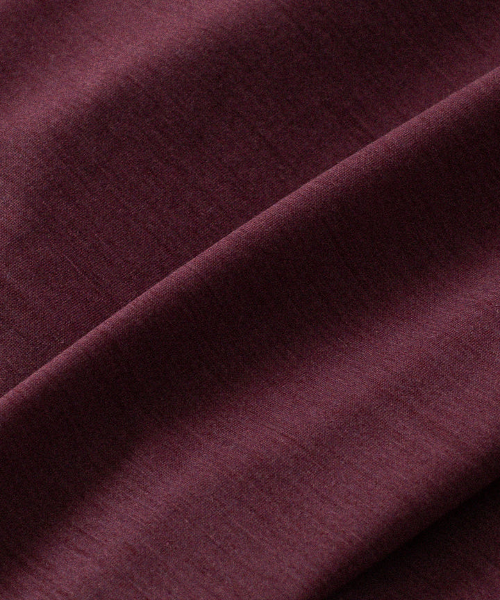 KANEMASA PHIL. カネマサフィル 36G WOOL S/S TEEのWINE RED 公式通販サイトsession福岡セレクトショップ 