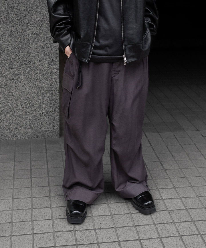 ANTHEM A アンセムエー PIGMENT AND DYE NO-BRAINER CARGO PANTSのDUSTY BROWN 公式通販サイトsession福岡セレクトショップ