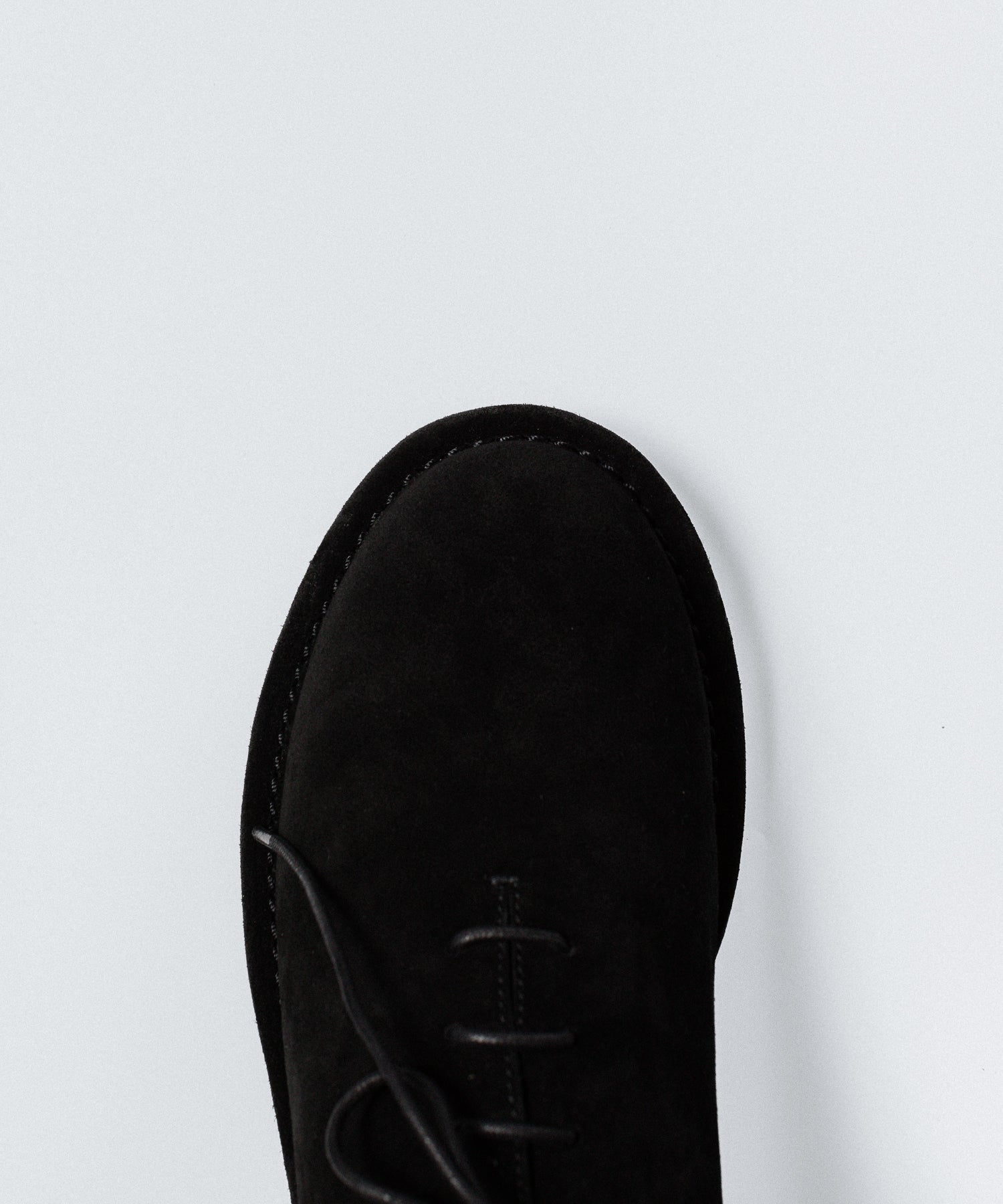 ATTACHMENT アタッチメントのCOW LEATHER SUEDE BABOUCHE - BLACKの公式通販サイトsession福岡セレクトショップ
