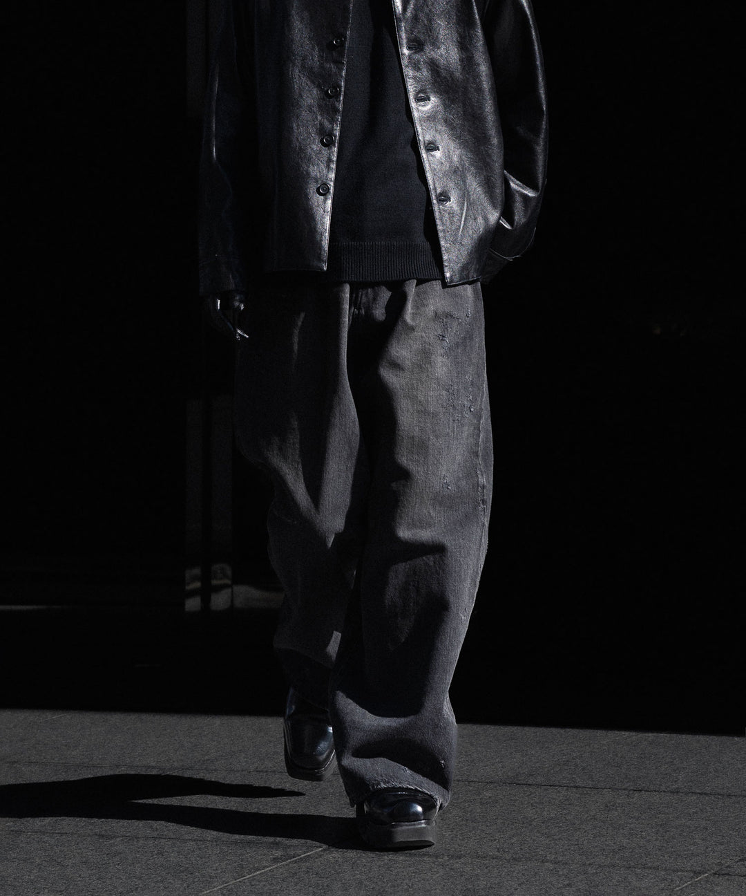 ssstein(シュタイン)のBAGGY DENIM JEANS - BLACKの公式通販サイトsession福岡セレクトショップ