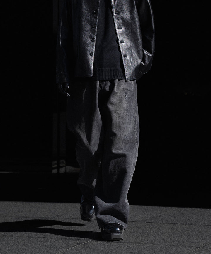 ssstein(シュタイン)のBAGGY DENIM JEANS - BLACKの公式通販サイトsession福岡セレクトショップ