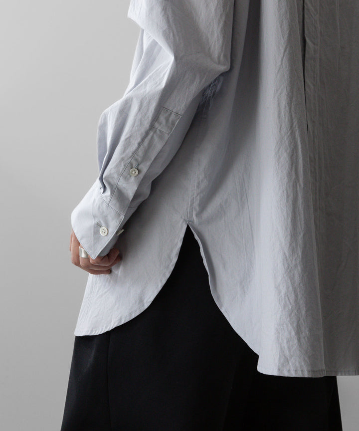 ssstein(シュタイン)のOVERSIZED BREAKABLE LONG SHIRTのOFF GREY公式通販サイトsession福岡セレクトショップ