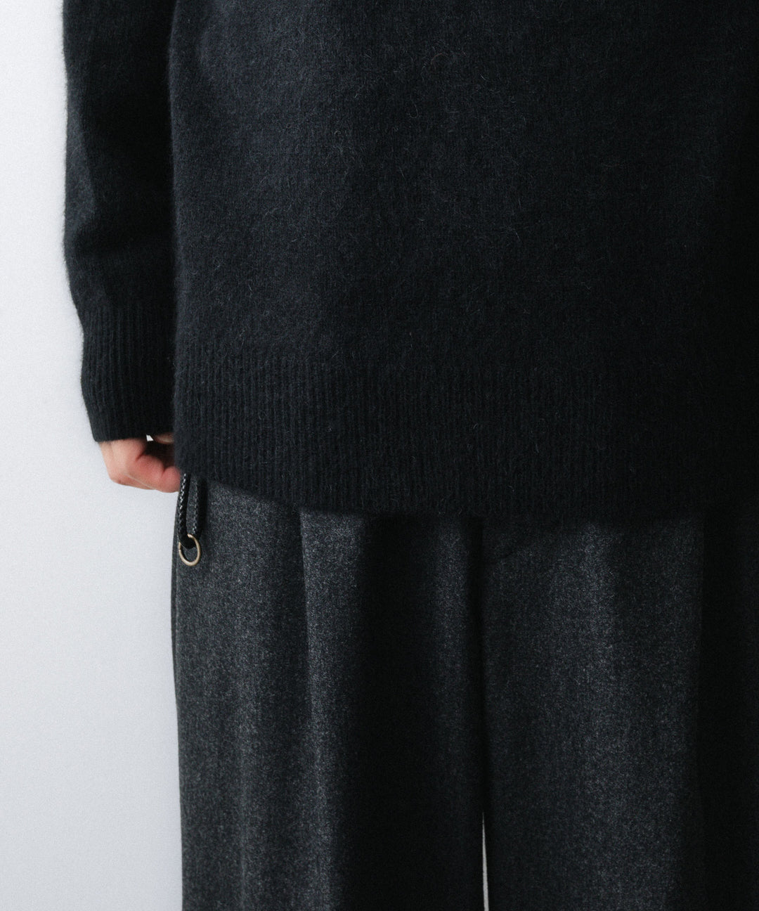 nakedgauge ネイキッドゲージのFOX CUDDLE SWEATERのBLACKの公式通販サイトsession福岡セレクトショップ