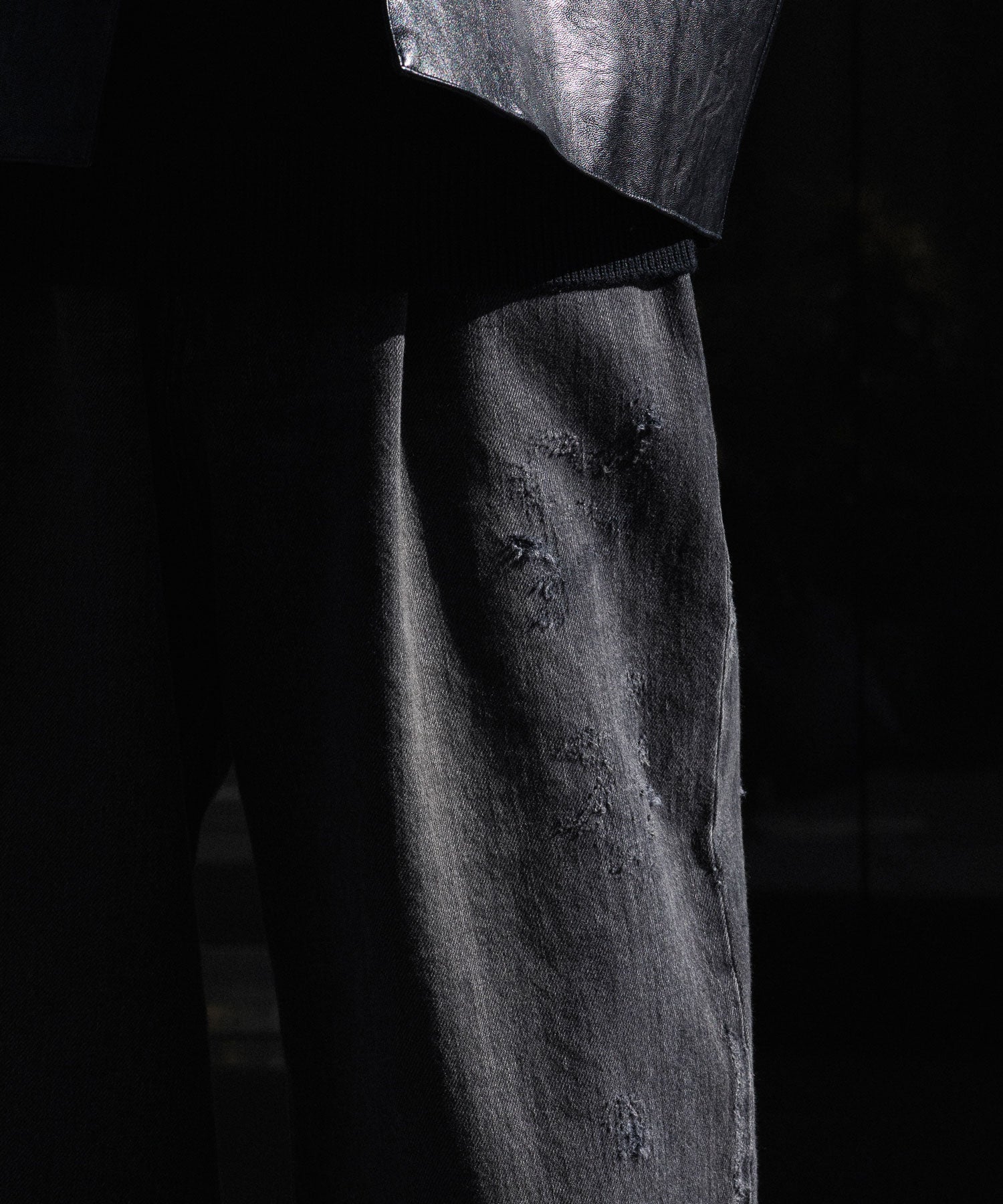 ssstein(シュタイン)のBAGGY DENIM JEANS - BLACKの公式通販サイトsession福岡セレクトショップ