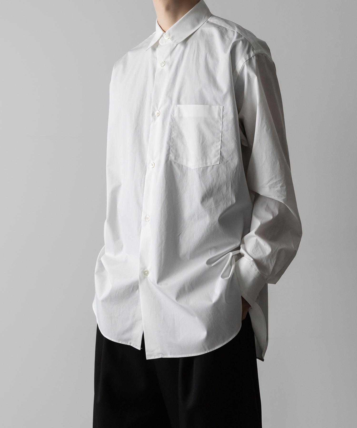 ssstein(シュタイン)のOVERSIZED REGULAR COLLAR SHIRT - OFFの公式通販サイトsession福岡セレクトショップ