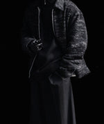画像をギャラリービューアに読み込む, INTÉRIM - インテリムのDOUBLE FACE HAIRY BABY LAMA WOOL SPORTS JACKETのRAW BLACK公式通販サイトsession福岡セレクトショップ
