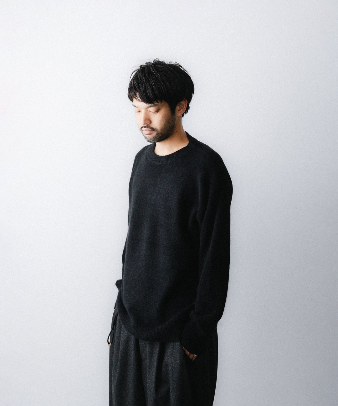 nakedgauge ネイキッドゲージのFOX CUDDLE SWEATERのBLACKの公式通販サイトsession福岡セレクトショップ