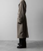 画像をギャラリービューアに読み込む, ssstein(シュタイン)のWINDPROOF NYLON DOUBLE BREASTED COAT - TAUPE 公式通販サイトsession福岡セレクトショップ
