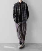 画像をギャラリービューアに読み込む, 【NEITHERS】ネイダース ネイダスのUNDERCOVER COACH PANTS - PURPLE GREY 公式通販サイトsession福岡セレクトショップ
