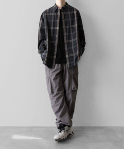 【NEITHERS】ネイダース ネイダスのUNDERCOVER COACH PANTS - PURPLE GREY 公式通販サイトsession福岡セレクトショップ