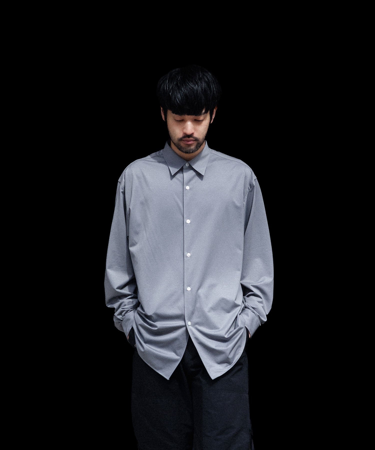 KANEMASA PHIL.】46G MODEST SHIRT - GREY | 公式通販サイト session