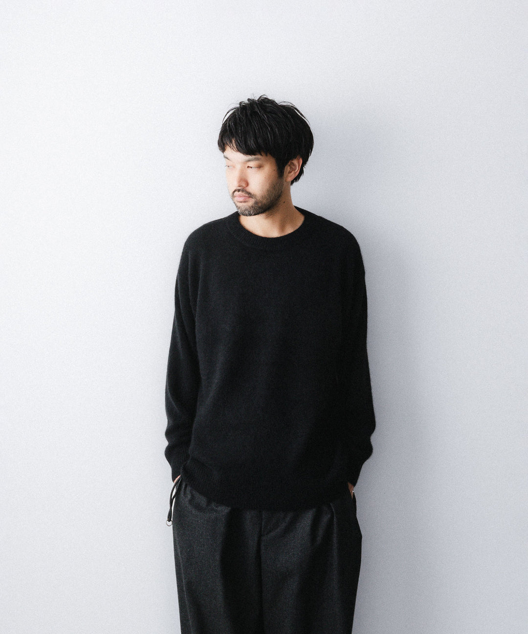 nakedgauge ネイキッドゲージのFOX CUDDLE SWEATERのBLACKの公式通販サイトsession福岡セレクトショップ