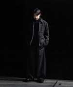 画像をギャラリービューアに読み込む, INTÉRIM - インテリムのDOUBLE FACE HAIRY BABY LAMA WOOL SPORTS JACKETのRAW BLACK公式通販サイトsession福岡セレクトショップ
