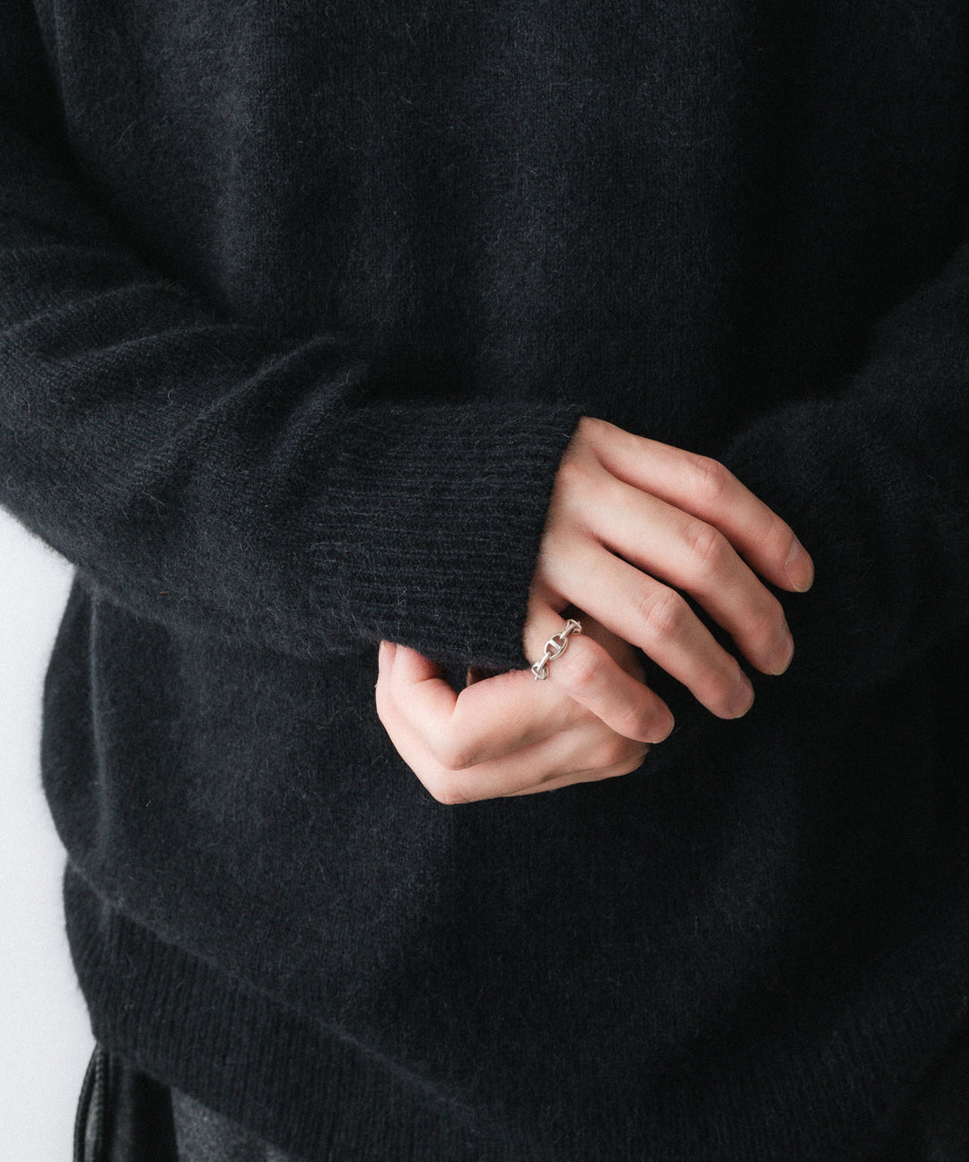 nakedgauge ネイキッドゲージのFOX CUDDLE SWEATERのBLACKの公式通販サイトsession福岡セレクトショップ