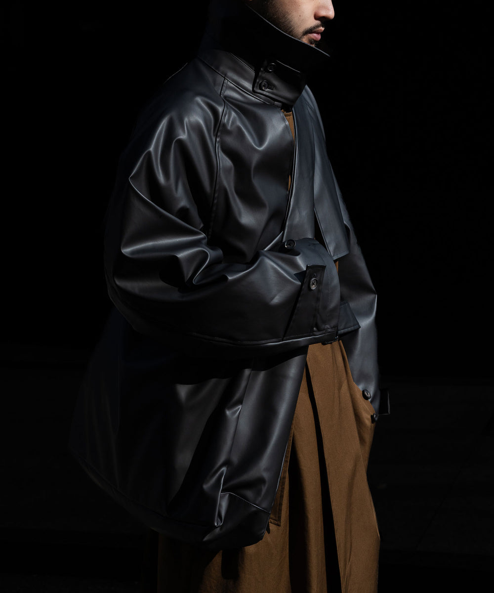 stein(シュタイン)の24SSコレクションSHOULDER BAGのBLACK(COATING) sessionセッション福岡セレクトショップ 公式通販サイト