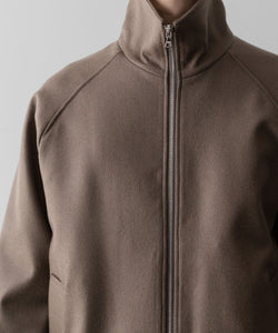 ssstein(シュタイン)の24AWコレクション MELTON ZIP UP BLOUSON - DARK GREIGE 公式通販サイトsession福岡セレクトショップ