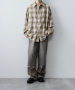 画像をギャラリービューアに読み込む, CODA コーダ GREY ACID WASH LAYERED HYBRID JEANSのGREY ACID WASH 公式通販サイトsession福岡セレクトショップ
