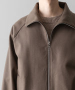 画像をギャラリービューアに読み込む, ssstein(シュタイン)の24AWコレクション MELTON ZIP UP BLOUSON - DARK GREIGE 公式通販サイトsession福岡セレクトショップ
