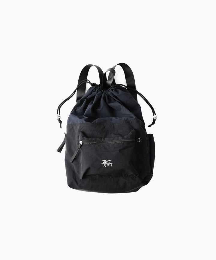 UJOH((ウジョー)×Reebok(リーボック)のDRAW CORD BAG - BLACKの公式通販サイトsession福岡セレクトショップ