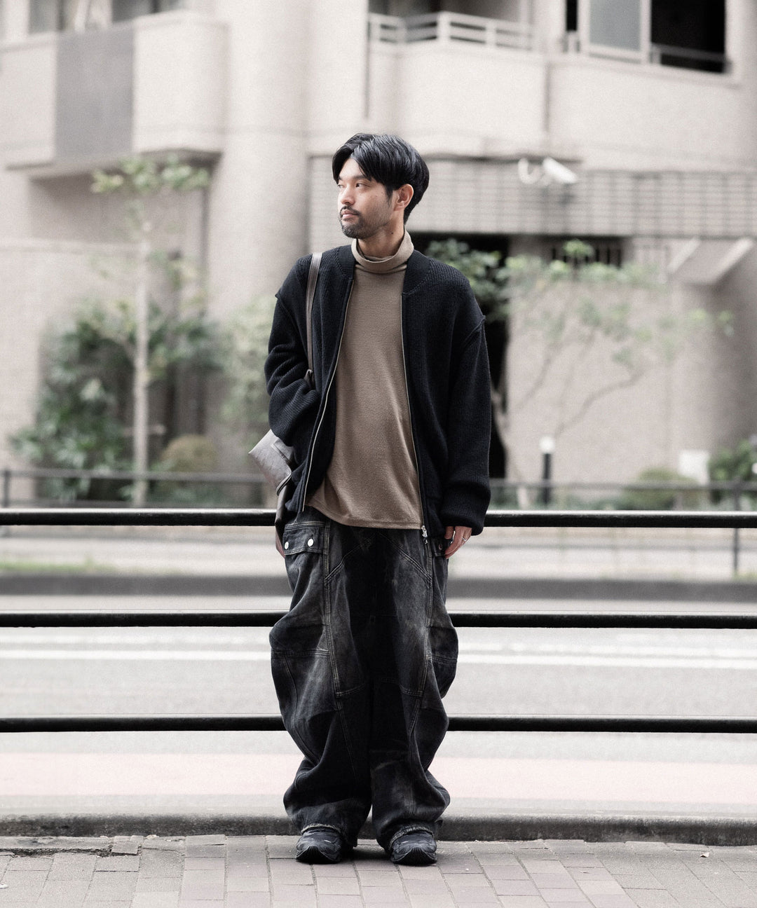 SUBLATIONS サブレーションズのDENIM BANANA CUTTING PANTSのUSED BLACK 公式通販サイトsession福岡セレクトショップ