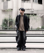 画像をギャラリービューアに読み込む, SUBLATIONS サブレーションズのDENIM BANANA CUTTING PANTSのUSED BLACK 公式通販サイトsession福岡セレクトショップ
