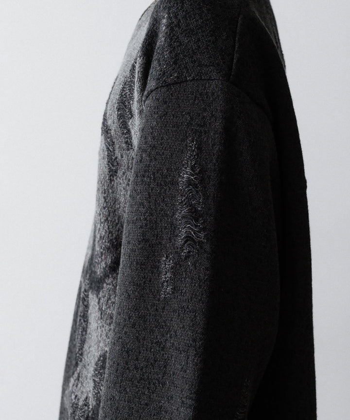 SUBLATIONS サブレーションズの26SSのANIMAL JACQUARD V-NECK KNIの公式通販サイトsession福岡セレクトショップ