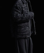画像をギャラリービューアに読み込む, INTÉRIM - インテリムのDOUBLE FACE HAIRY BABY LAMA WOOL SPORTS JACKETのRAW BLACK公式通販サイトsession福岡セレクトショップ

