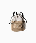 画像をギャラリービューアに読み込む, UJOH((ウジョー)×Reebok(リーボック)のDRAW CORD BAGのBEIGE公式通販サイトsession福岡セレクトショップ
